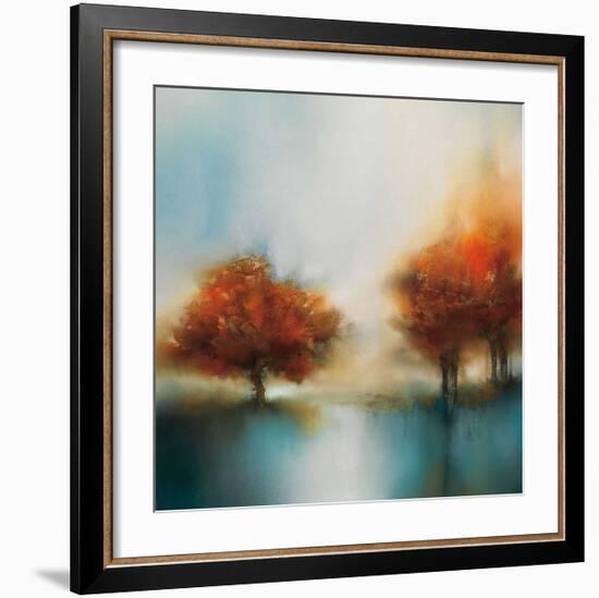 Morning Mist & Maple II-J^P^ Prior-Framed Giclee Print