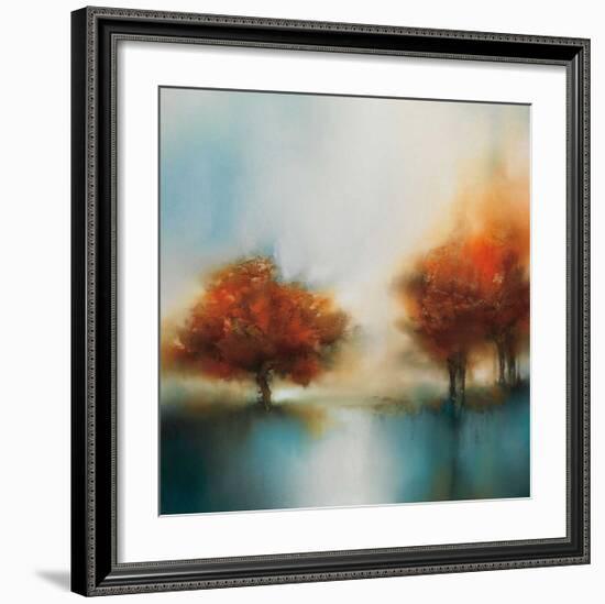 Morning Mist & Maple II-J^P^ Prior-Framed Giclee Print