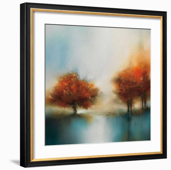 Morning Mist & Maple II-J^P^ Prior-Framed Giclee Print