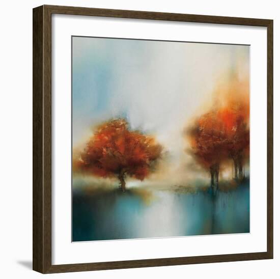 Morning Mist & Maple II-J^P^ Prior-Framed Giclee Print