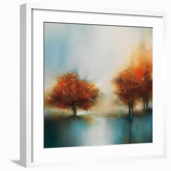 Morning Mist & Maple II-J^P^ Prior-Framed Giclee Print