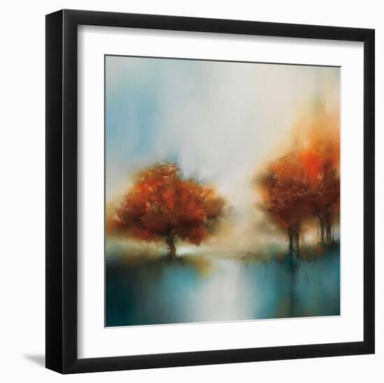 Morning Mist & Maple II-J^P^ Prior-Framed Giclee Print
