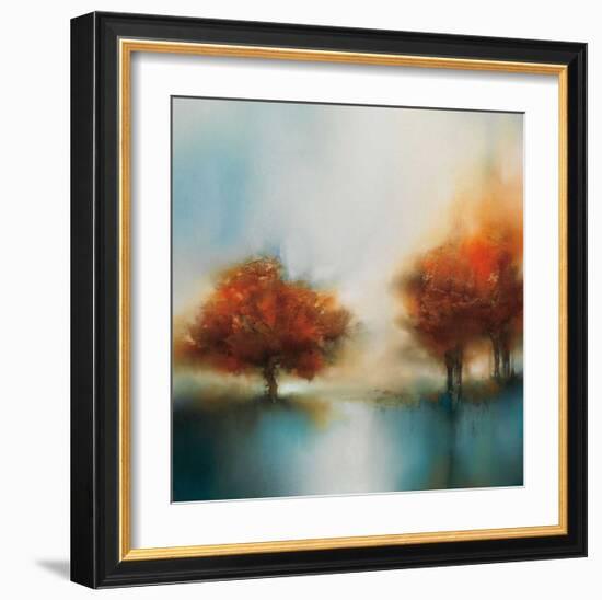 Morning Mist & Maple II-J^P^ Prior-Framed Giclee Print