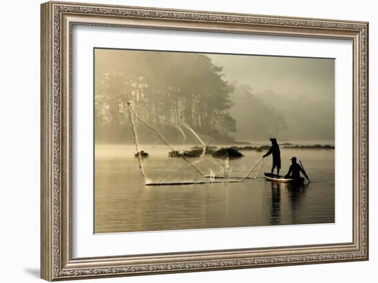 Morning Mist-Angela Muliani-Framed Photographic Print