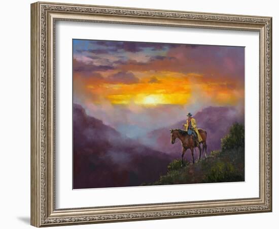 Morning Mist-Jack Sorenson-Framed Art Print