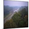 Morning Mists in Rio Negro Region of Amazon Rainforest, Amazonas State, Brazil, South America-Geoff Renner-Mounted Photographic Print