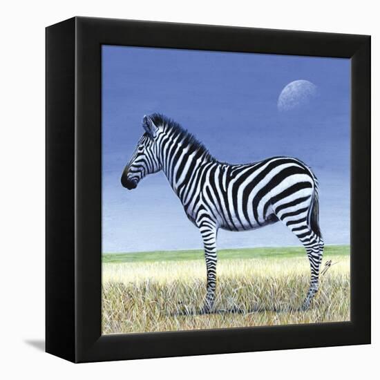 Morning Moon-Durwood Coffey-Framed Premier Image Canvas