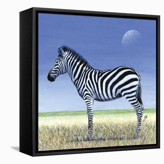 Morning Moon-Durwood Coffey-Framed Premier Image Canvas