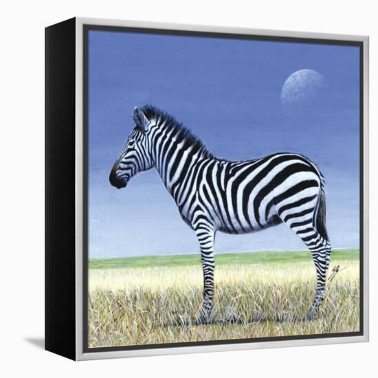 Morning Moon-Durwood Coffey-Framed Premier Image Canvas