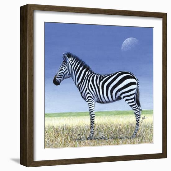 Morning Moon-Durwood Coffey-Framed Giclee Print