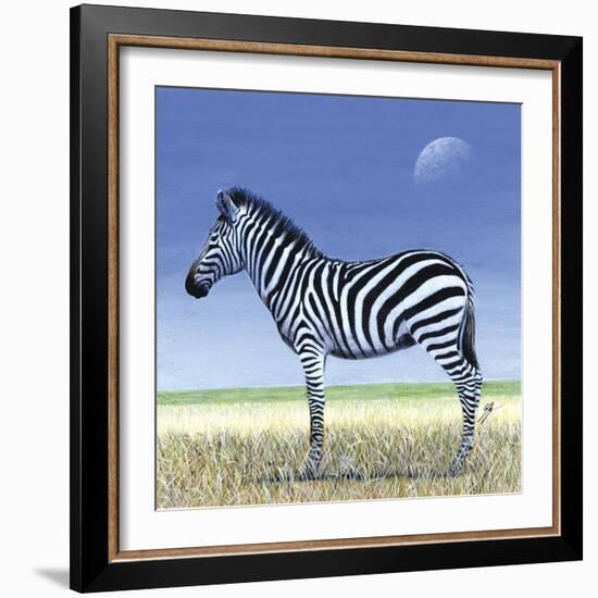 Morning Moon-Durwood Coffey-Framed Giclee Print