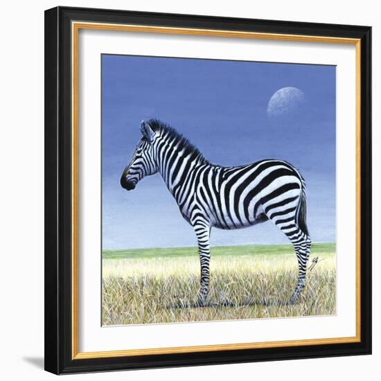 Morning Moon-Durwood Coffey-Framed Giclee Print