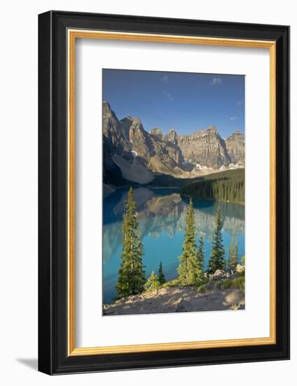 Morning, Moraine Lake, Banff National Park, Alberta, Canada-Michel Hersen-Framed Photographic Print