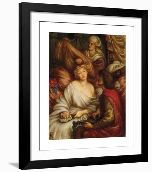 Morning Music-Dante Gabriel Rossetti-Framed Premium Giclee Print