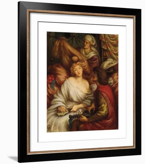 Morning Music-Dante Gabriel Rossetti-Framed Premium Giclee Print