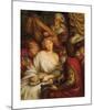 Morning Music-Dante Gabriel Rossetti-Mounted Premium Giclee Print