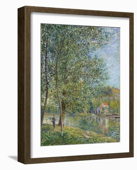 Morning Near the Loing; Matin Pres Du Loing, 1879-Alfred Sisley-Framed Giclee Print