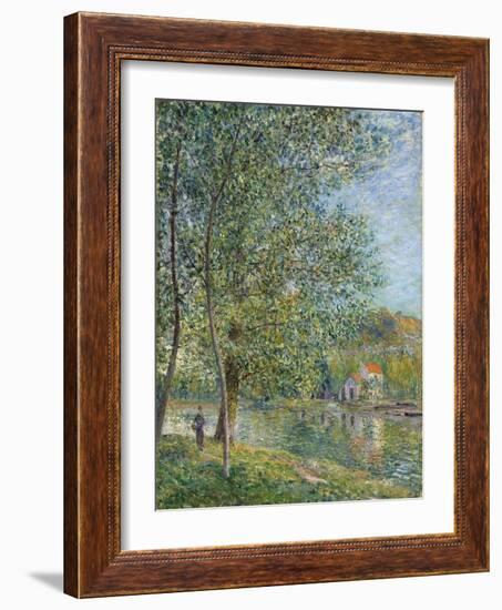 Morning Near the Loing; Matin Pres Du Loing, 1879-Alfred Sisley-Framed Giclee Print