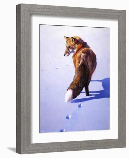 Morning News-Julie Chapman-Framed Art Print