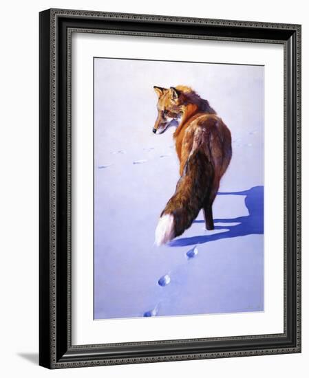 Morning News-Julie Chapman-Framed Art Print