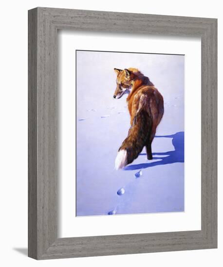 Morning News-Julie Chapman-Framed Art Print