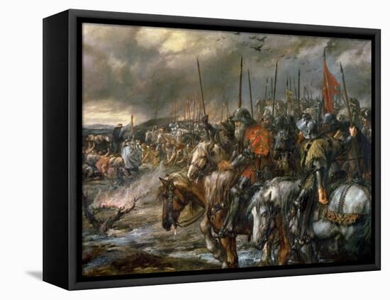 Morning of the Battle of Agincourt, 25th October 1415, 1884-Sir John Gilbert-Framed Premier Image Canvas