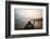 Morning of the Lake with  the Boat-jannoon028-Framed Photographic Print