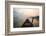 Morning of the Lake with  the Boat-jannoon028-Framed Photographic Print