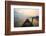 Morning of the Lake with  the Boat-jannoon028-Framed Photographic Print