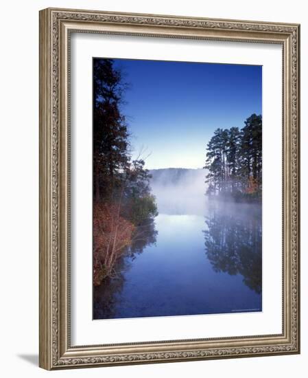 Morning on a Quiet Lake, Arkansas, USA-Gayle Harper-Framed Photographic Print