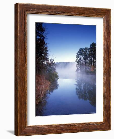 Morning on a Quiet Lake, Arkansas, USA-Gayle Harper-Framed Photographic Print