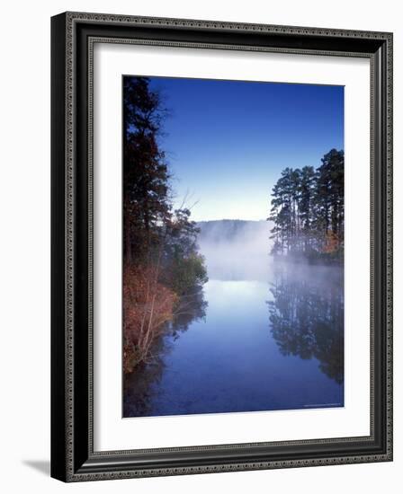 Morning on a Quiet Lake, Arkansas, USA-Gayle Harper-Framed Photographic Print