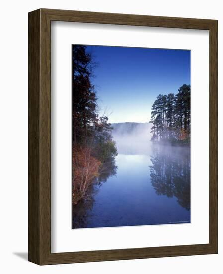 Morning on a Quiet Lake, Arkansas, USA-Gayle Harper-Framed Photographic Print