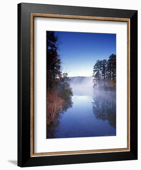 Morning on a Quiet Lake, Arkansas, USA-Gayle Harper-Framed Photographic Print