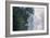 Morning on the Seine, Effect of Mist-Claude Monet-Framed Giclee Print