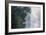 Morning on the Seine, Effect of Mist-Claude Monet-Framed Giclee Print