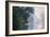 Morning on the Seine, Effect of Mist-Claude Monet-Framed Giclee Print