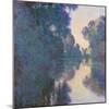 Morning on the Seine near Giverny, 1897-Claude Monet-Mounted Giclee Print