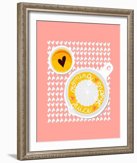 Morning Orange Juice-Myriam Tebbakha-Framed Giclee Print