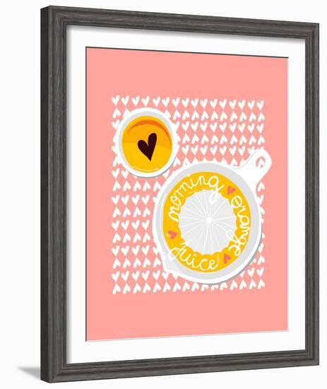 Morning Orange Juice-Myriam Tebbakha-Framed Giclee Print