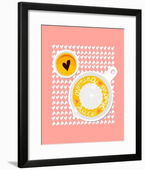 Morning Orange Juice-Myriam Tebbakha-Framed Giclee Print