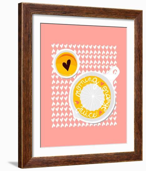 Morning Orange Juice-Myriam Tebbakha-Framed Giclee Print