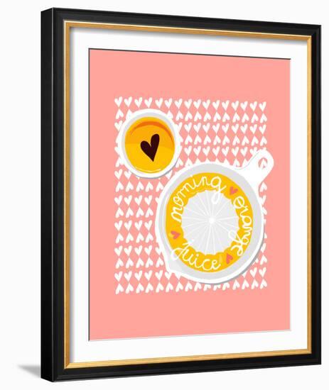 Morning Orange Juice-Myriam Tebbakha-Framed Giclee Print