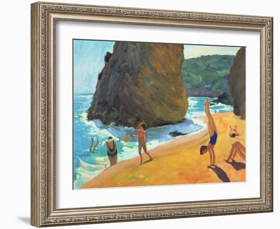 Morning, Platja Dos Rosais, Costa Brava, 1997-Andrew Macara-Framed Giclee Print