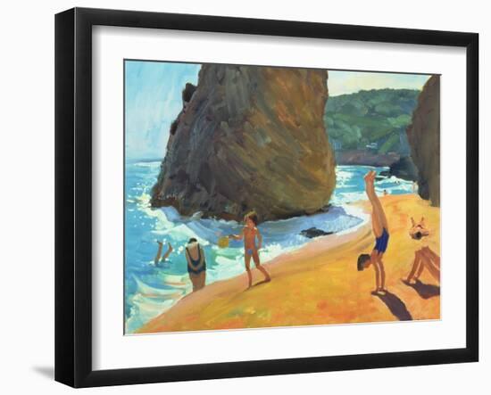 Morning, Platja Dos Rosais, Costa Brava, 1997-Andrew Macara-Framed Giclee Print