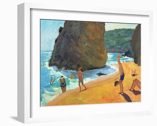 Morning, Platja Dos Rosais, Costa Brava, 1997-Andrew Macara-Framed Giclee Print