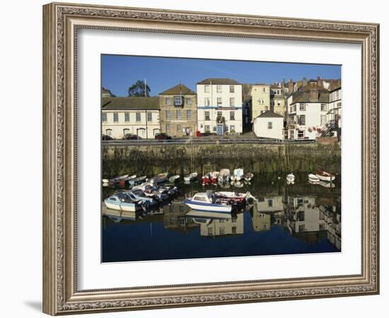 Morning Reflections, Falmouth, Cornwall, England, United Kingdom, Europe-Ken Gillham-Framed Photographic Print