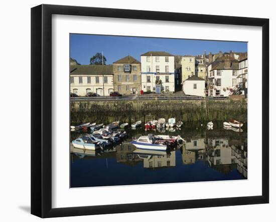 Morning Reflections, Falmouth, Cornwall, England, United Kingdom, Europe-Ken Gillham-Framed Photographic Print