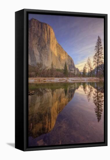 Morning Reflections in Yosemite Valley-Vincent James-Framed Premier Image Canvas