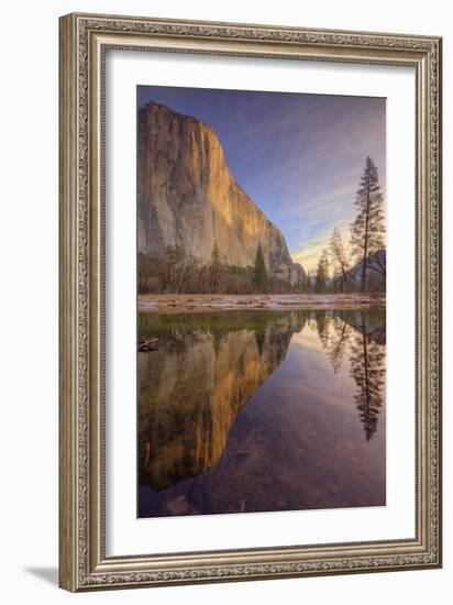 Morning Reflections in Yosemite Valley-Vincent James-Framed Photographic Print